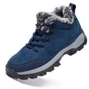 Herren Winterstiefel mit Plüschfutter und Schnürung Norvexis
