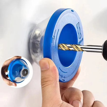 Drillo Staubschutzkappe – Bohrstaub-Auffangschale für Elektrowerkzeuge