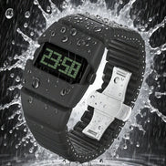 Digitale Herren-Sportuhr mit LED-Display und Kalenderfunktion – Voltrex