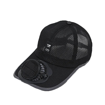 Sonnenkappe mit integriertem USB-Ventilator und UV-Schutz – BreezeCap