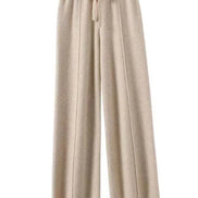 Veloria Wollhose – Hoch taillierte Strickhose