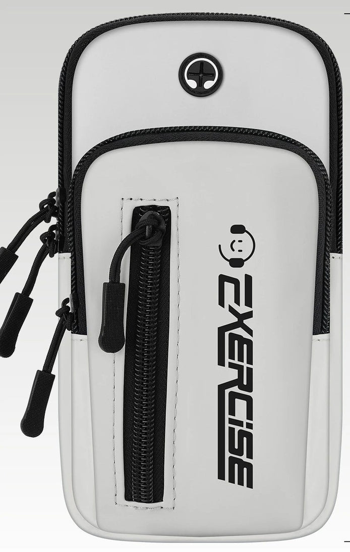 Sport-Armtasche mit Reißverschluss für Smartphone und Outdoor-Aktivitäten – MotionPocket