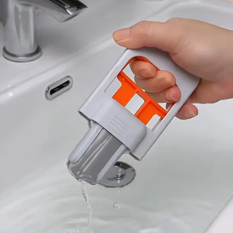 FlexiSwipe Mini Mop – Ausziehbarer Nass- und Trockenmopp