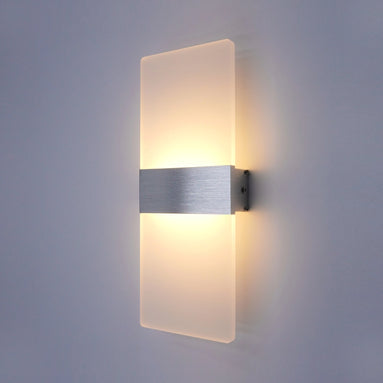 Liravon LED Wandleuchte Aluminium Acryl Innenwandlampe