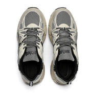 Ximorun Unisex Sneaker mit Mesh-Obermaterial und profilierter Sohle
