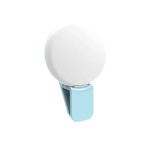 LED Selfie-Licht mit Clip und 3 Helligkeitsstufen – Luvexia