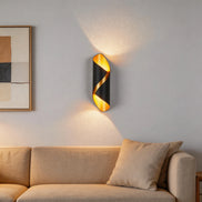 Arvion LED Wandleuchte Spiraldesign 6W Warmweiß Innen und Außen