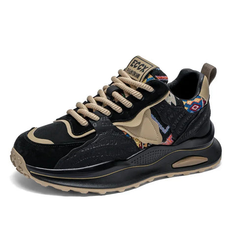 Cavento Unisex Sneaker mit Schnürung und profilierter Sohle