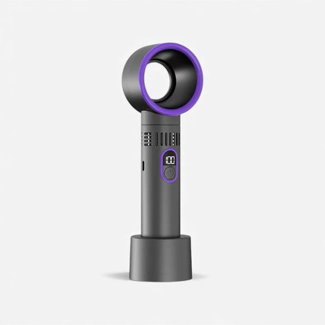 Aurevo Tragbarer Ventilator Ohne Rotorblätter mit LED-Display und USB-Aufladung