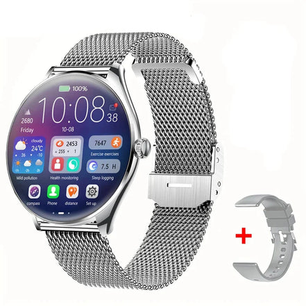 Valden Smartwatch – Runde Smartwatch mit AMOLED-Display und Bluetooth-Funktionen