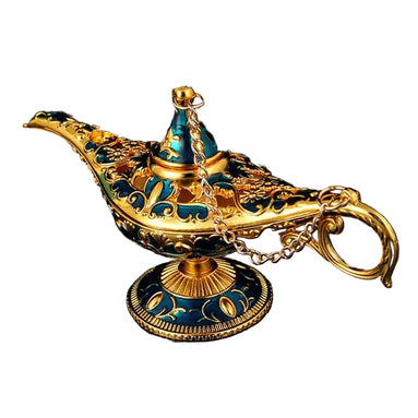 Dekorative Metall-Öllampe im Vintage-Stil