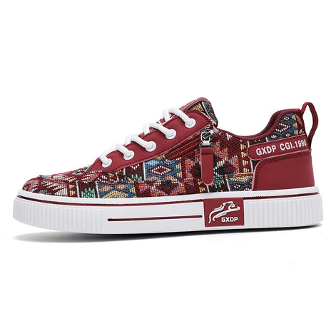 Tavero Herren Sneaker mit Schnürung und Mesh-Obermaterial