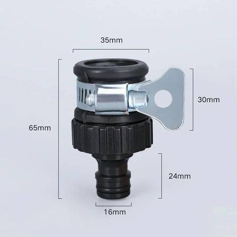 Universal-Wasserhahnanschluss für Gartenschläuche
