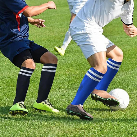 Ferlano Kniestrümpfe für Sport mit elastischem und atmungsaktivem Material