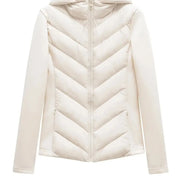 Elegante Damen Steppjacke mit Kapuze – Mireva