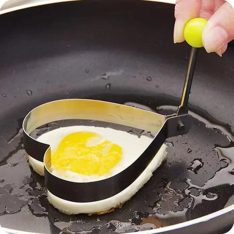 Formiro Bratring-Set – Edelstahlformen für Eier und Pfannkuchen
