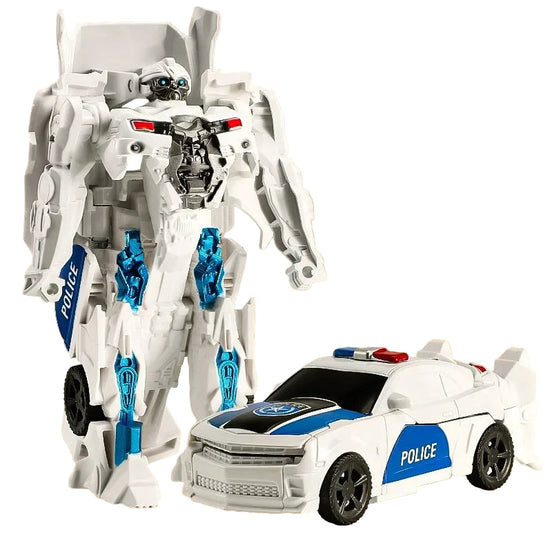 MechaShift Transformationsfigur – Modellspielzeug mit Fahrzeug- und Robotermodus