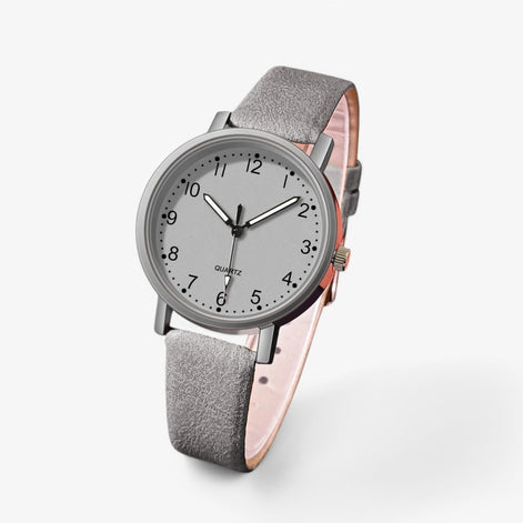 Elorisse Damen Armbanduhr mit minimalistischem Zifferblatt und verstellbarem Armband