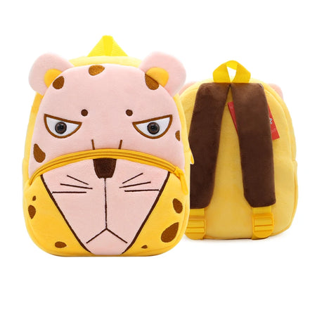 Kinder-Rucksack aus Plüsch mit Tiermotiv