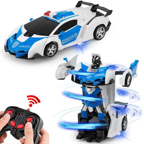 Ferngesteuertes Transformationsauto mit Roboterfunktion und Licht Veltraxon