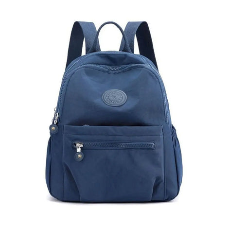 Kompakter Nylon-Rucksack mit Reißverschluss