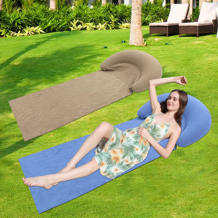 Marisol Aufblasbare Strandmatte aus PVC für Outdoor-Aktivitäten