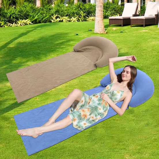 Marisol Aufblasbare Strandmatte aus PVC für Outdoor-Aktivitäten
