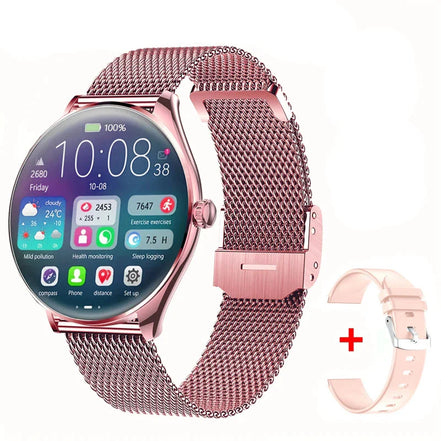 Valden Smartwatch – Runde Smartwatch mit AMOLED-Display und Bluetooth-Funktionen