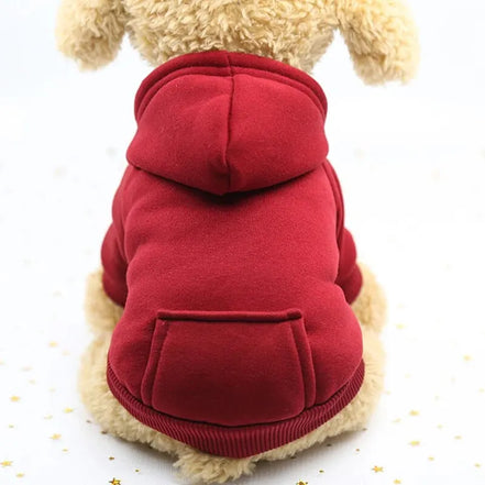 Mirello Hunde-Hoodie aus Polyester für Herbst und Winter