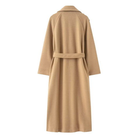 Damen Trenchcoat mit Doppelknopfleiste und Gürtel – Valessa