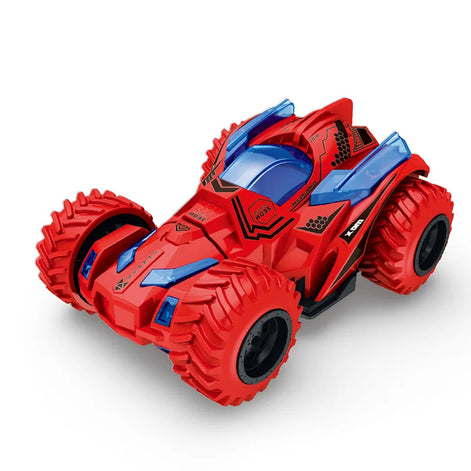 Mechanisches Stuntauto mit Doppelseiten-Design Tavexi