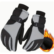 Gefütterte Winterhandschuhe mit langem Bündchen für Damen und Herren – Valtoro
