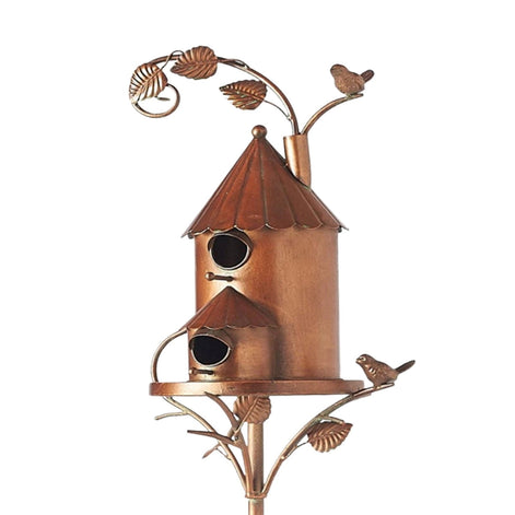 Dekoratives Vogelhaus für Garten und Außenbereiche