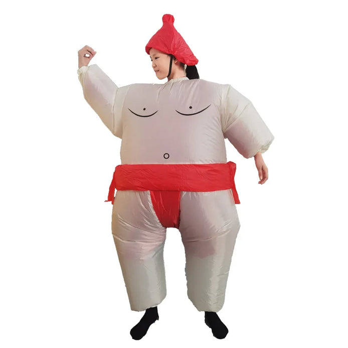 Aufblasbares Sumo-Kostüm für Kinder und Erwachsene – Sumaro