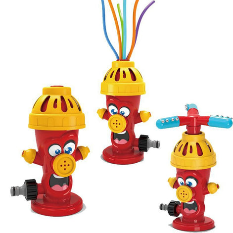 AquaRocket Wassersprinkler Spielzeug mit Raketen-Design für Garten und Sommer
