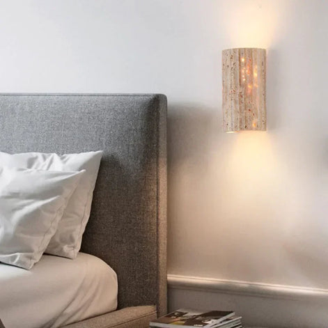 Suma Wandleuchte aus Stein – Japanisch inspiriertes Design