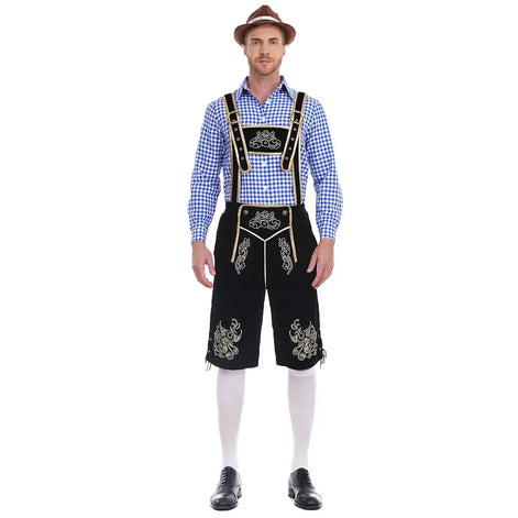 Herren Oktoberfest Kostüm mit Hemd und Hose – Festaro