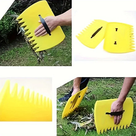 TerraHand Mini Rake – Handrechen für Garten und Rasenpflege
