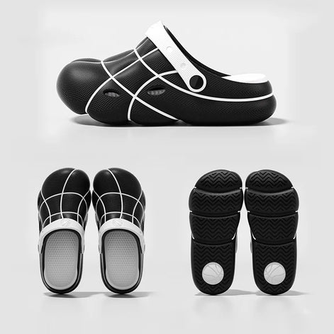 EVA-Herren-Sandalen mit klappbarem Fersenriemen – CourtStride