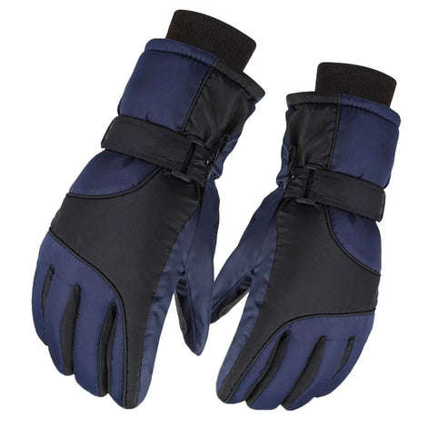Gefütterte Winterhandschuhe mit langem Bündchen für Damen und Herren – Valtoro