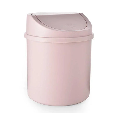 Selviro Mini Tisch-Mülleimer mit Klappdeckel