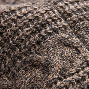 Damen Winterjacke mit Strickkragen und wattierter Füllung – Alvessa