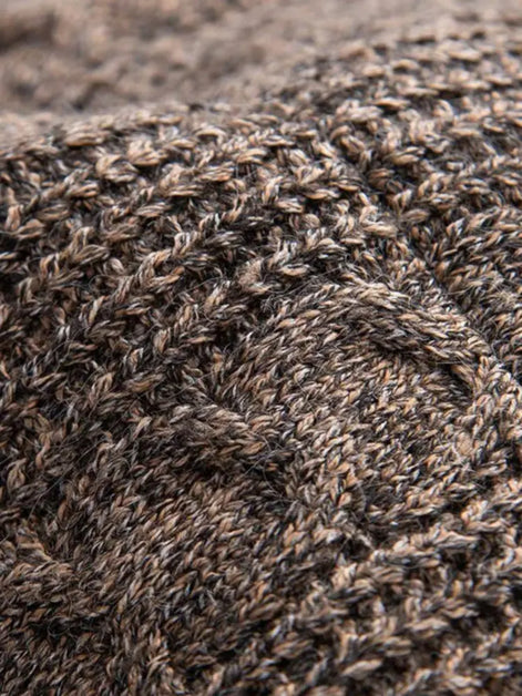 Damen Winterjacke mit Strickkragen und wattierter Füllung – Alvessa