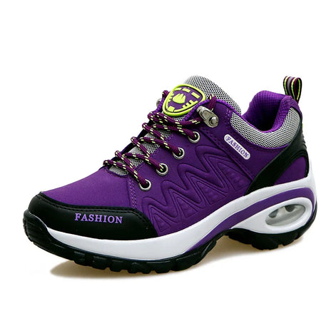 Meravon Damen Sneaker mit Schnürung und EVA-Innensohle