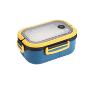Layera Doppelstock-Lunchbox mit Besteck