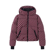 Damen Winterjacke mit Kapuze und Reißverschluss – Velmara