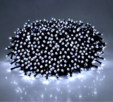 LED Lichterkette mit 8 Lichtmodi, 10–100 m – Luvendra