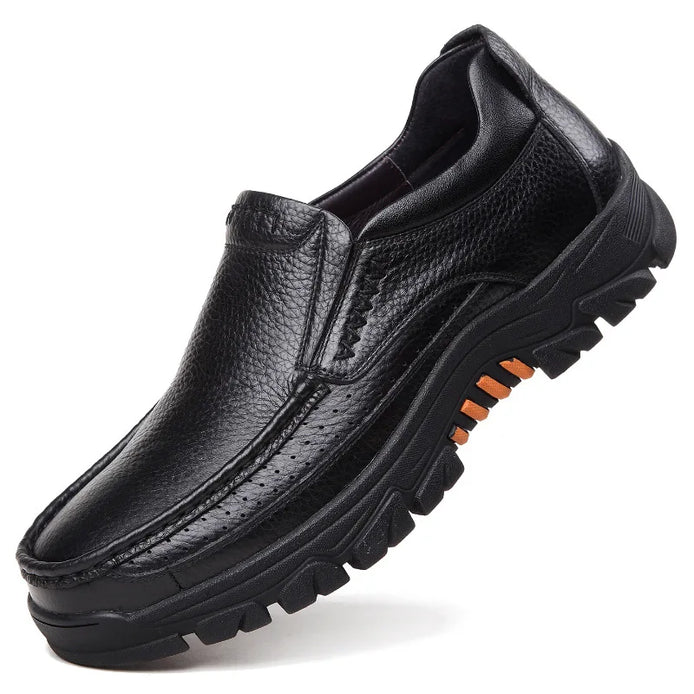 Ravello Herren Leder Loafer Slip-On