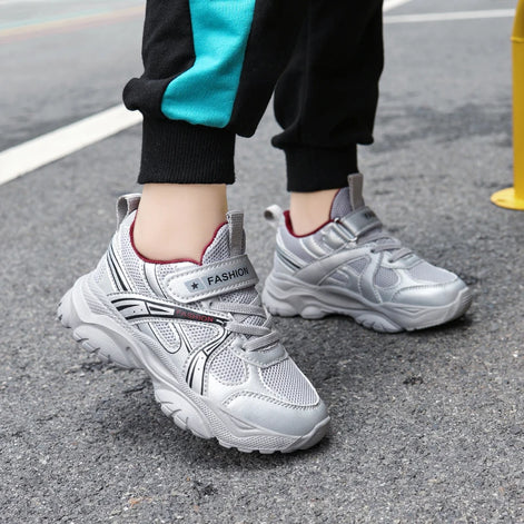 Runico Kinder Laufsneaker mit atmungsaktivem Textilobermaterial