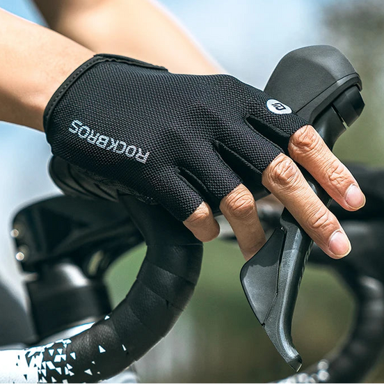 Velomark Halb­finger Fahrradhandschuhe Sommer